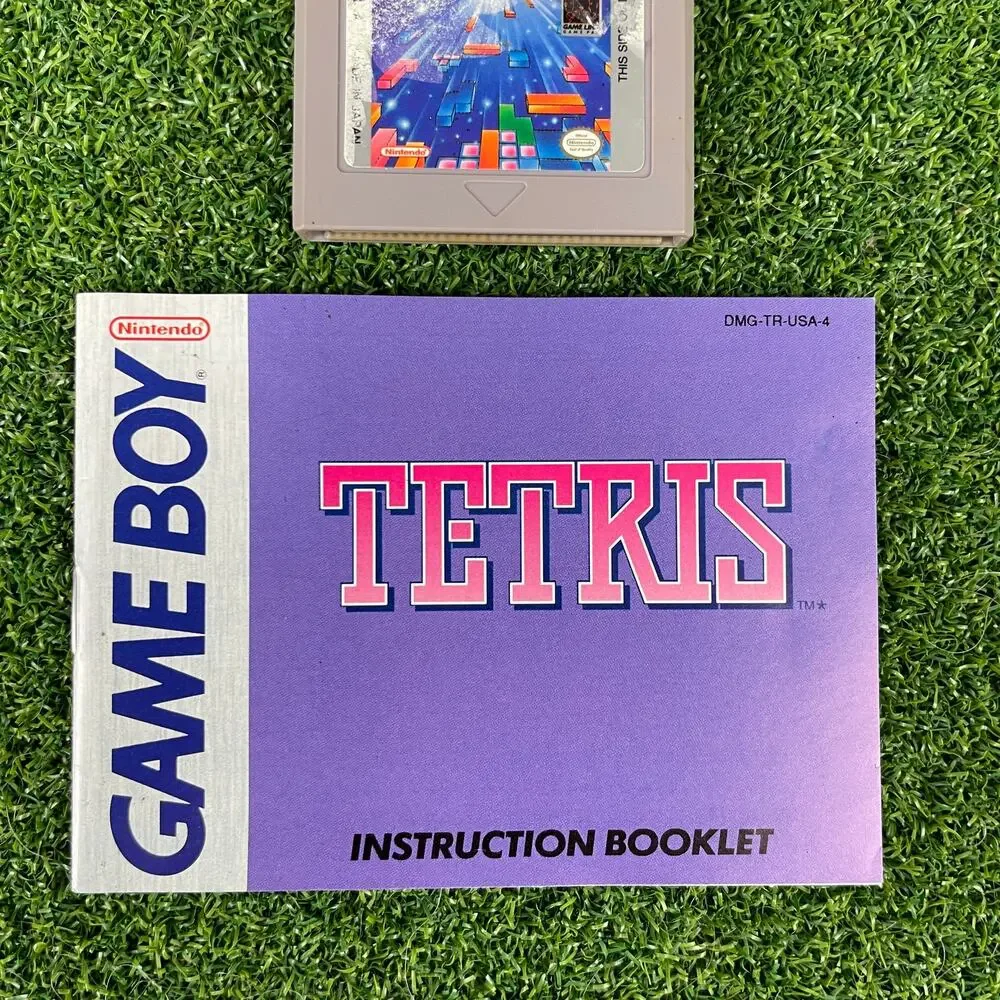 Tetris Nintendo Game Boy 1989 w/ Booklet Tested